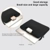 13.3 inch Portable Air Permeable Handheld Sleeve Bag for MacBook Air / Pro, Lenovo and other Laptops, Size: 34x25.5x2.5cm (Black) - Image 4
