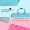 15.4 inch Portable Air Permeable Handheld Sleeve Bag for MacBook Air / Pro, Lenovo and other Laptops, Size: 38x27.5x3.5cm (Black) - Image 4