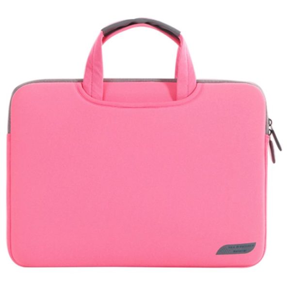 15.6 inch Portable Air Permeable Handheld Sleeve Bag for Laptops, Size: 41.5x30.0x3.5cm (Magenta) - Image 2