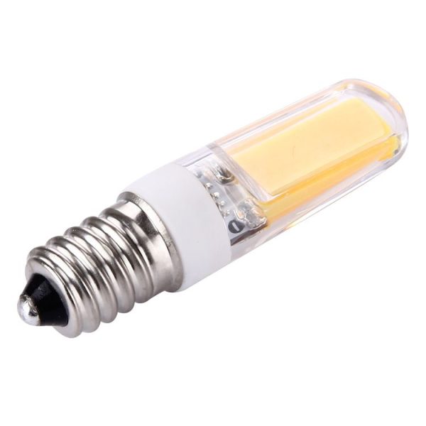 E14 3W 300LM COB LED Light, PC Material Dimmable for Halls / Office / Home, AC 220-240V (Warm White) - Image 3