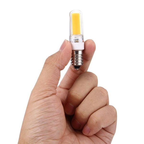 E14 3W 300LM COB LED Light, PC Material Dimmable for Halls / Office / Home, AC 220-240V (Warm White) - Image 4
