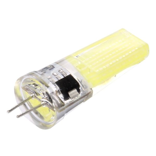 G4 300LM 3W COB LED Light, Silicone Dimmable for Halls / Office / Home, AC 220-240V (White Light) - Image 3