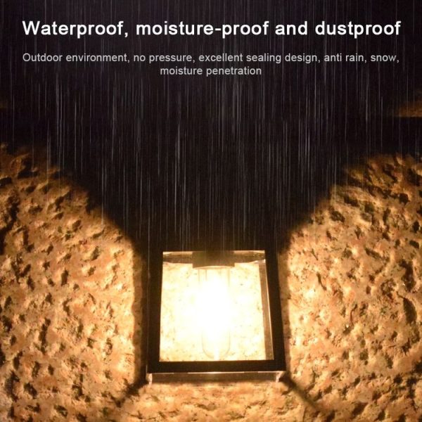 LED Solar Wall Light Waterproof Garden / Home / Driveway / Stairs / Outside Wall - Image 7