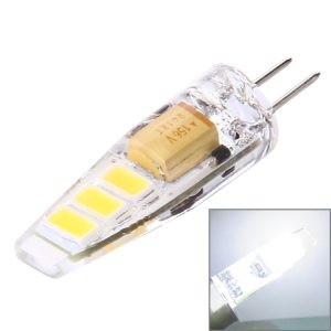 G4 2W 100LM Corn Light Bulb, 6 LED SMD 5730 Silicone, DC 12V (Warm White)