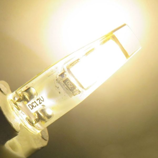 G4 2W 100LM Corn Light Bulb, 6 LED SMD 5730 Silicone, DC 12V (Warm White) - Image 5