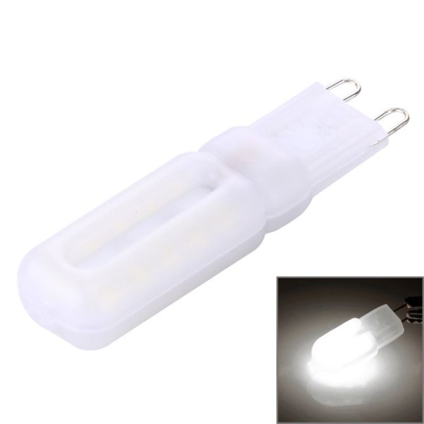 G9 3W 300LM Cream Cover Corn Light Bulb, 22 LED SMD 2835, AC 220-240V (White Light)