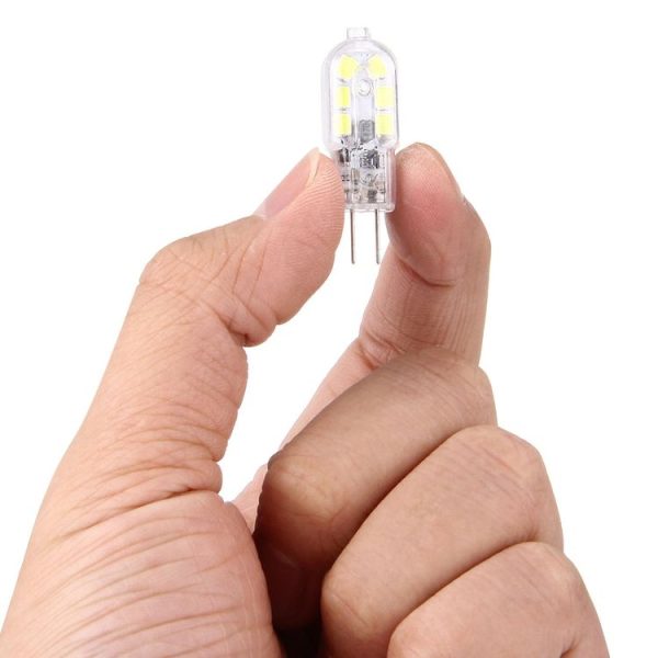 G4 2W 180LM Transparent Cover Corn Light Bulb, 12 LED SMD 2835, AC 220-240V (White Light) - Image 4