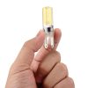 G9 4W Silicone Dimmable 8 LED Filament Light Bulb for Halls, AC 220-240V (Warm White) - Image 4
