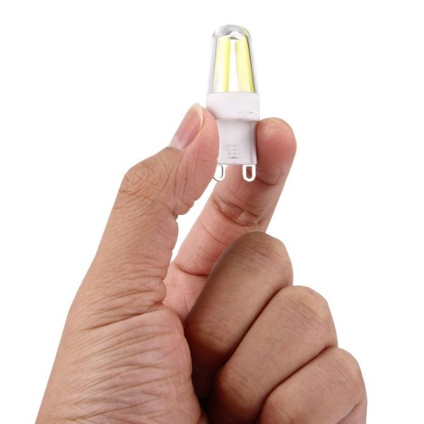 2W Filament Light Bulb, G9 PC Material Dimmable 4 LED for Halls, AC 220-240V (White Light) - Image 4