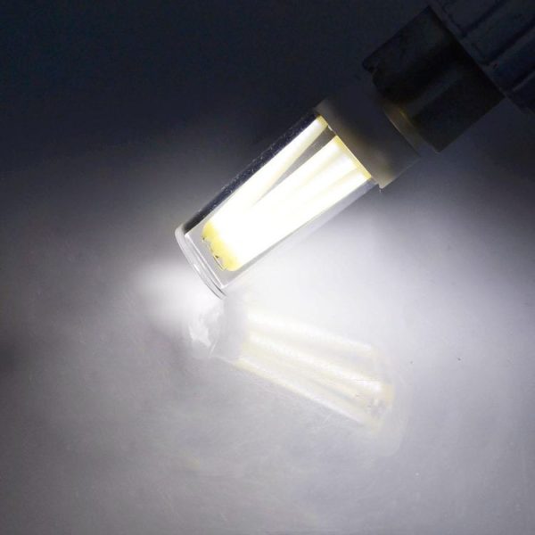 2W Filament Light Bulb, G9 PC Material Dimmable 4 LED for Halls, AC 220-240V (White Light) - Image 5