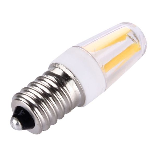 2W Filament Light Bulb, E14 PC Material Dimmable 4 LED for Halls, AC 220-240V (Warm White) - Image 3