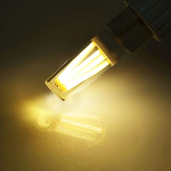 2W Filament Light Bulb, E14 PC Material Dimmable 4 LED for Halls, AC 220-240V (Warm White) - Image 5