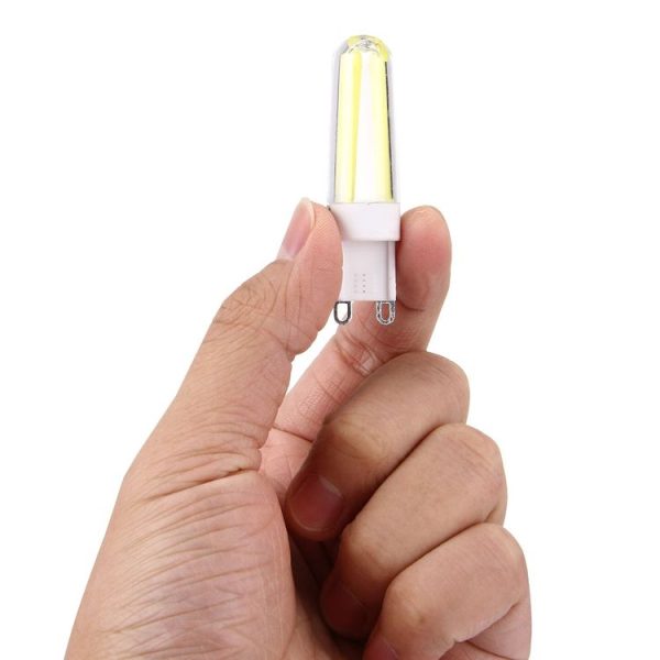 4W Filament Light Bulb, G9 PC Material Dimmable 4 LED for Halls, AC 220-240V (White Light) - Image 4