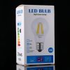 A60 E27 4W 4 LEDs 450 LM Retro Dimming LED Filament Light Bulb Energy Saving Light, AC 220V (Warm White) - Image 4