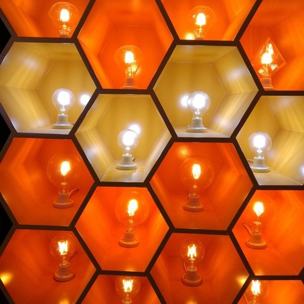 A60 E27 4W 4 LEDs 450 LM Retro Dimming LED Filament Light Bulb Energy Saving Light, AC 220V (Warm White) - Image 6