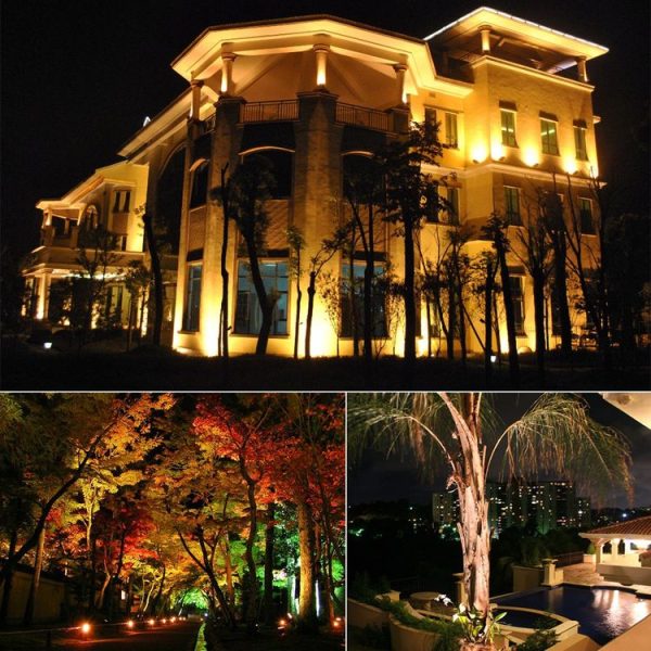 10W IP65 Waterproof White Light LED Floodlight, 900LM LED Light, AC 85-265V (Warm White) - Image 9