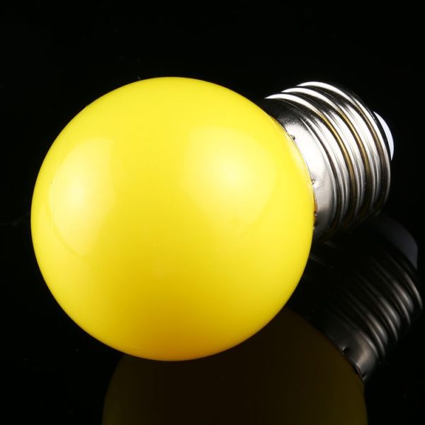 10 PCS 2W E27 2835 SMD Home Decoration LED Light Bulbs, AC 110V (Yellow Light) - Image 2