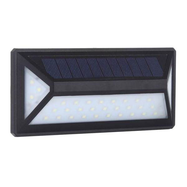 33 LEDs Microwave Induction IP65 Waterproof Solar Powered LED Wall Lamp - Image 2