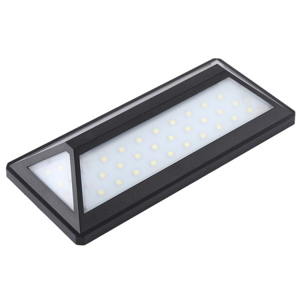 33 LEDs Microwave Induction IP65 Waterproof Solar Powered LED Wall Lamp - Image 3