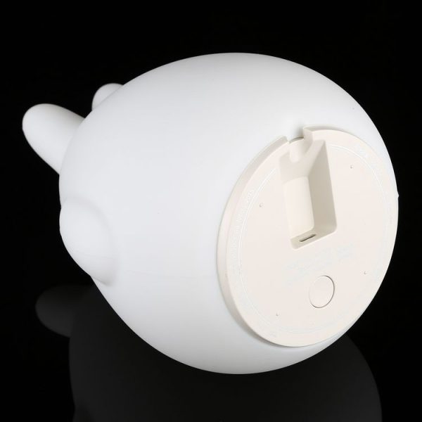 K-1026 7 Color LED White Rabbit Silicone Lamp - Image 4