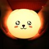0.8W Naughty Cartoon Dog Silicone Colorful Energy-saving Night Light Led Desk Lamp, Remote Control Version - Image 2