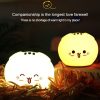 0.8W Naughty Cartoon Dog Silicone Colorful Energy-saving Night Light Led Desk Lamp, Remote Control Version - Image 5