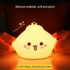 0.8W Naughty Cartoon Dog Silicone Colorful Energy-saving Night Light Led Desk Lamp, Remote Control Version - Image 6