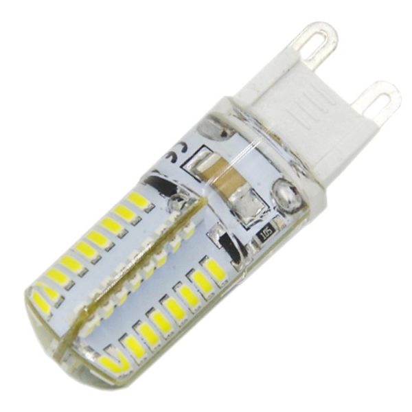G9 4W 210LM 64 LED SMD 3014 Silicone Corn Light Bulb, AC 110V (White Light) - Image 2