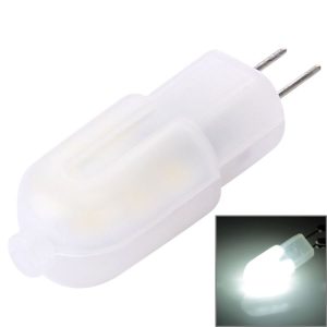 G4 2W 180LM Cream Cover Corn Light Bulb, 12 LED SMD 2835, AC 220-240V (White Light)