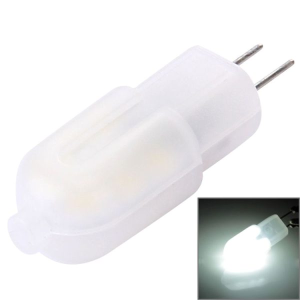 G4 2W 180LM Cream Cover Corn Light Bulb, 12 LED SMD 2835, AC 220-240V (White Light)