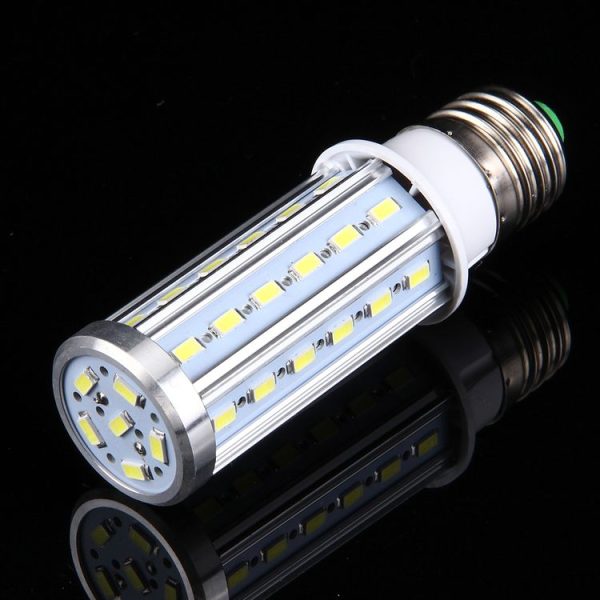 10W Aluminum Corn Light Bulb, E27 880LM 42 LED SMD 5730, AC 85-265V (White Light) - Image 2