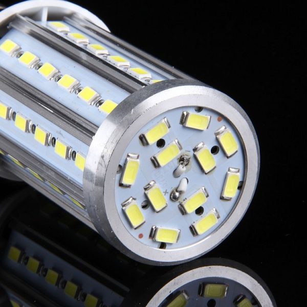 15W Aluminum Corn Light Bulb, E27 1280LM 60 LED SMD 5730, AC 85-265V (Warm White) - Image 6