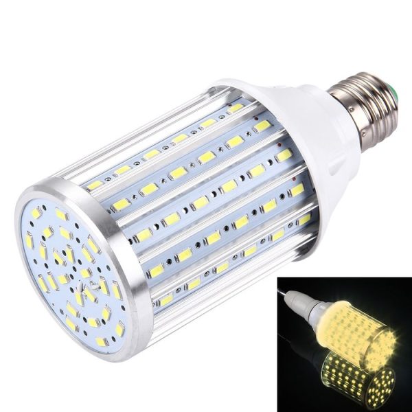 30W Aluminum Corn Light Bulb, E27 2700LM 108 LED SMD 5730, AC 85-265V (Warm White)