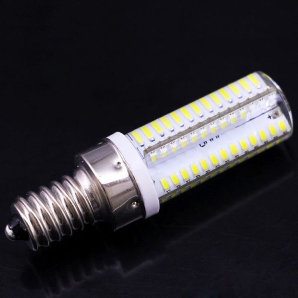 E14 4W 240-260LM Corn Light Bulb, 104 LED SMD 3014, AC 110V (White Light) - Image 3