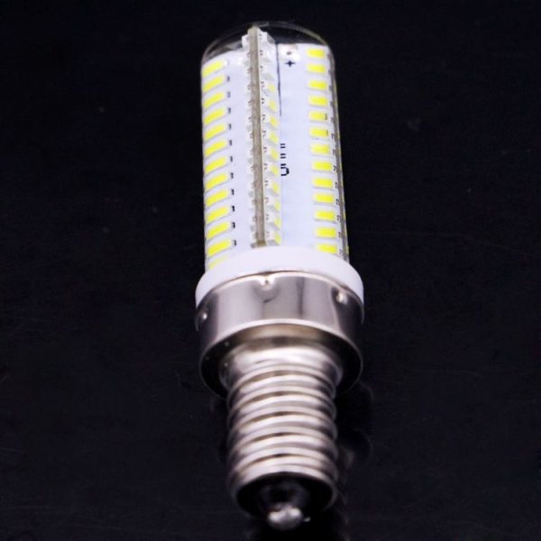 E14 4W 240-260LM Corn Light Bulb, 104 LED SMD 3014, AC 110V (White Light) - Image 4