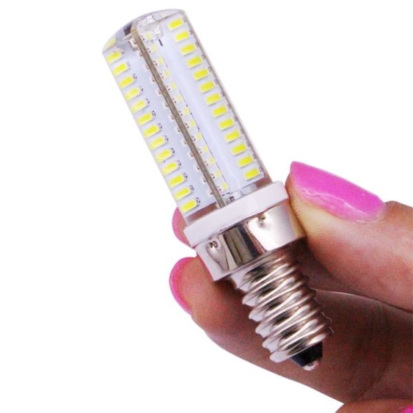 E14 4W 240-260LM Corn Light Bulb, 104 LED SMD 3014, AC 110V (White Light) - Image 5