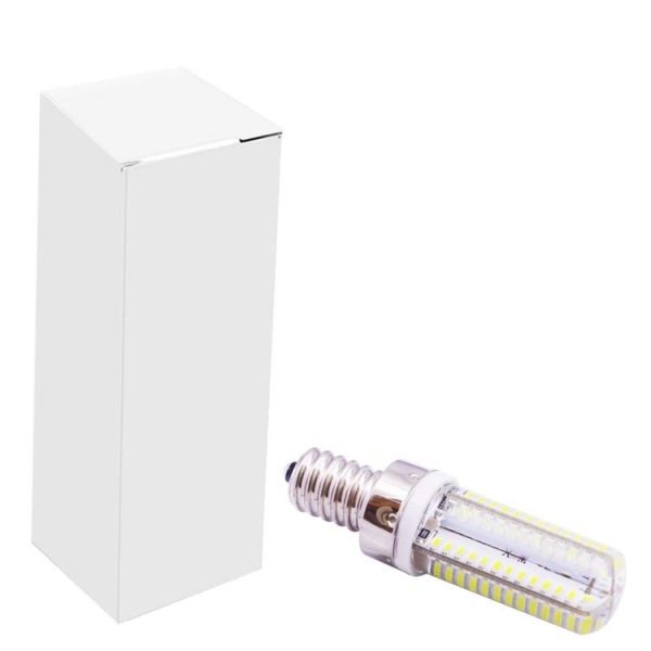 E14 4W 240-260LM Corn Light Bulb, 104 LED SMD 3014, AC 110V (White Light) - Image 7