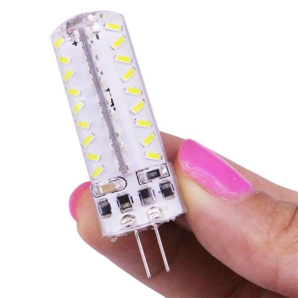 G4 3.5W 200-230LM Corn Light Bulb, 72 LED SMD 3014, Adjustable Brightness, AC 110V (White Light) - Image 5