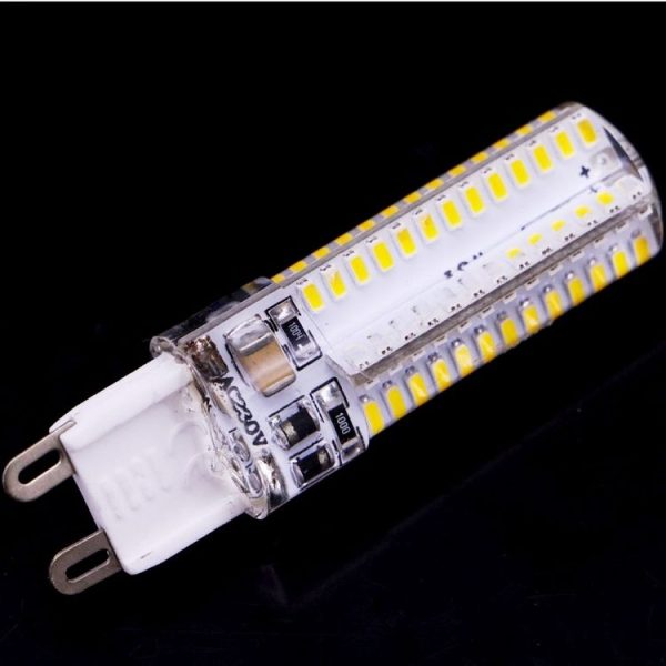 G9 4W 240-260LM Corn Light Bulb, 104 LED SMD 3014, AC 110V (Warm White) - Image 3