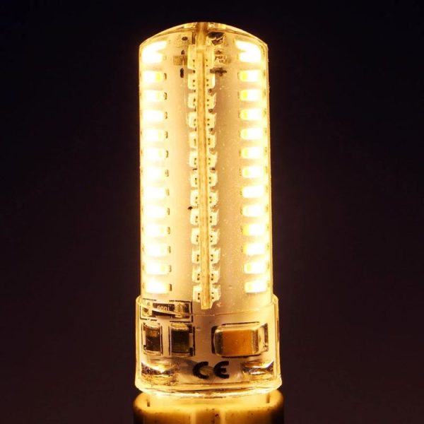 G9 4W 240-260LM Corn Light Bulb, 104 LED SMD 3014, AC 110V (Warm White) - Image 6