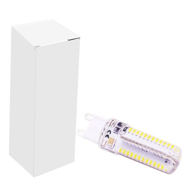 G9 4W 240-260LM Corn Light Bulb, 104 LED SMD 3014, AC 110V (Warm White) - Image 7