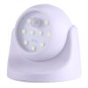 MM3W1 3W White Light PIR Motion Sensor Detector Security Lamp, 9 LEDs 240 LM 6000K 360 Degrees Rotation Wireless Motion Sensor Wardrobe Light / Night Light / Wall Lamp for bedroom, living room, bathroom, aisle - Image 2