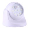 MM3W1 3W White Light PIR Motion Sensor Detector Security Lamp, 9 LEDs 240 LM 6000K 360 Degrees Rotation Wireless Motion Sensor Wardrobe Light / Night Light / Wall Lamp for bedroom, living room, bathroom, aisle - Image 3