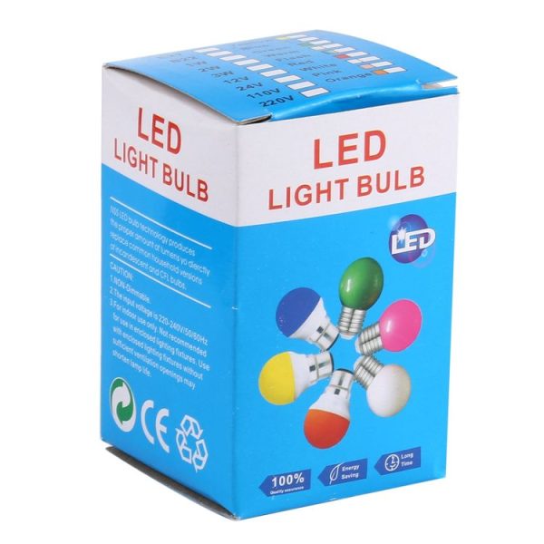 B22 3W 160LM 8 LEDs LED Energy Saving Bulbs, AC 220V (Red Light) - Image 4