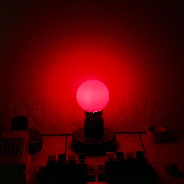 B22 3W 160LM 8 LEDs LED Energy Saving Bulbs, AC 220V (Red Light) - Image 5