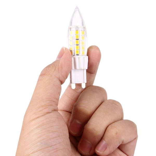 G9 4W 300LM Candle Corn Light Bulb, 44 LED SMD 2835, AC 220-240V (Warm White) - Image 4