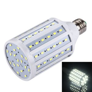 25W PC Case Corn Light Bulb, E27 2200LM 90 LED SMD 5730, AC 85-265V (White Light)
