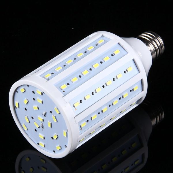 25W PC Case Corn Light Bulb, E27 2200LM 90 LED SMD 5730, AC 85-265V (White Light) - Image 2