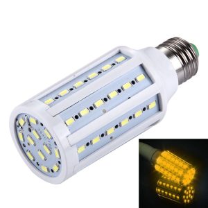 15W PC Case Corn Light Bulb, E27 1280LM 60 LED SMD 5730, AC 85-265V (Warm White)