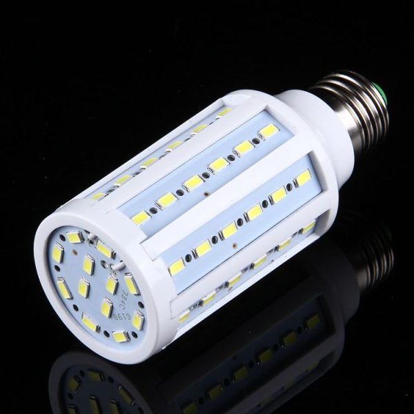 15W PC Case Corn Light Bulb, E27 1280LM 60 LED SMD 5730, AC 85-265V (Warm White) - Image 2